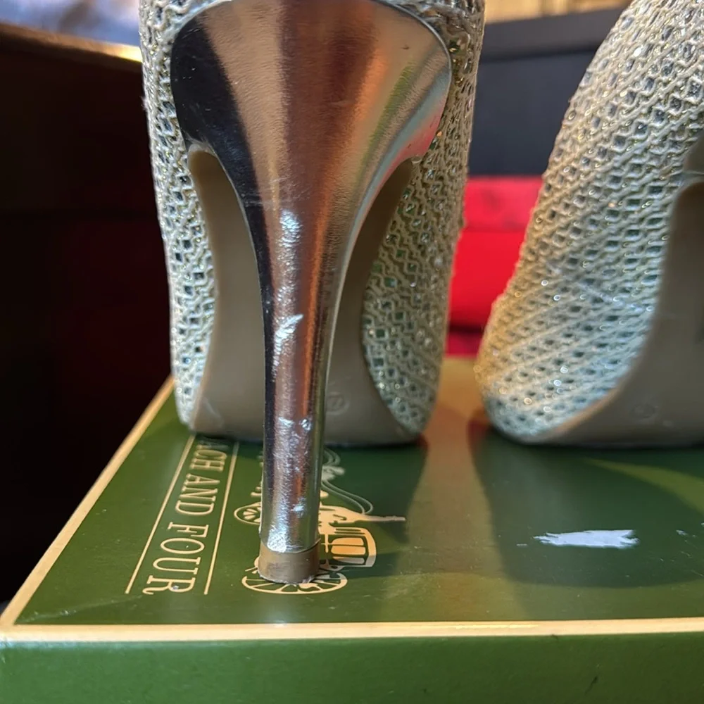 Coach and Four Sparkle Heels - Picture 6 of 7